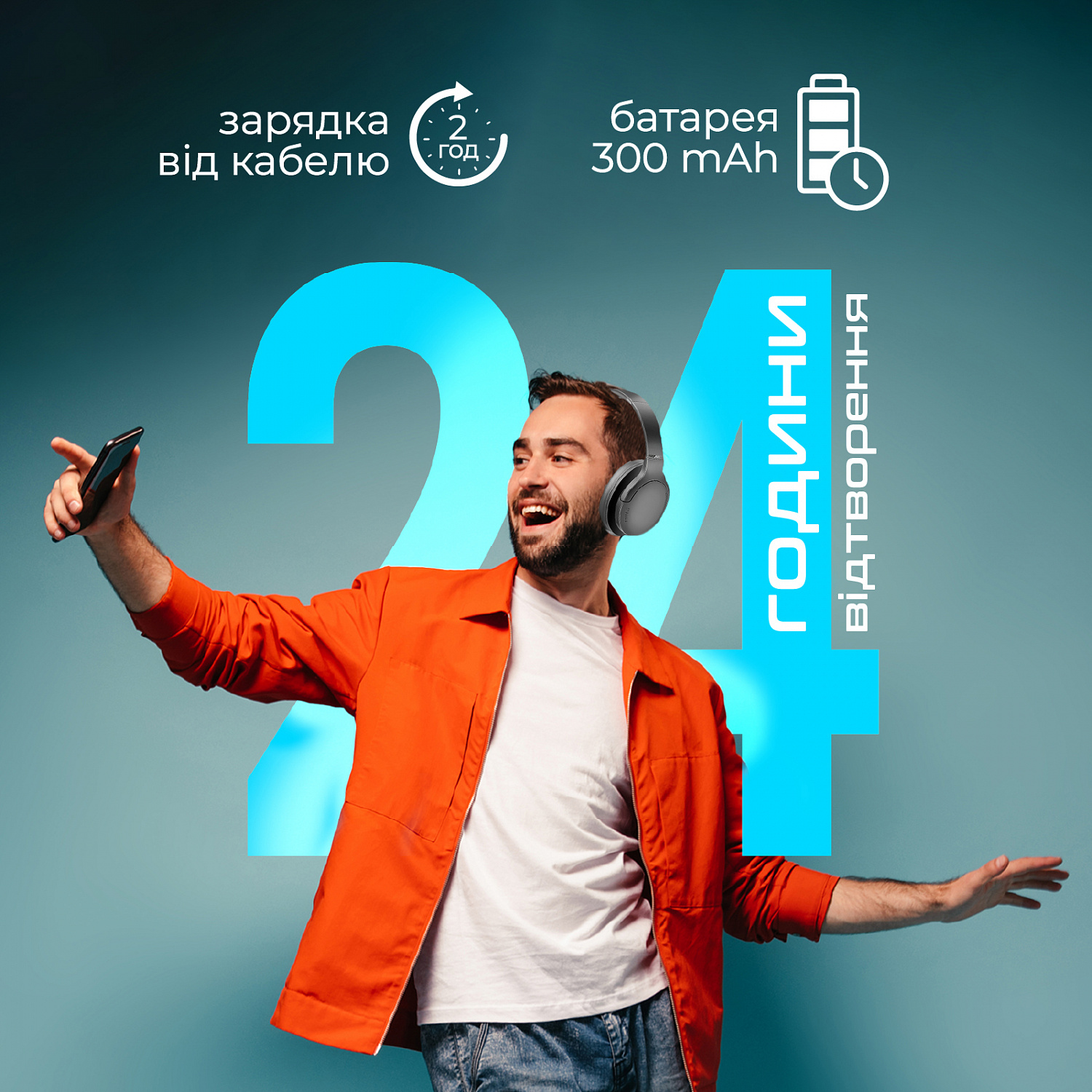 Bluetooth-гарнітура Promate LaBoca-Pro Black | ARAGO