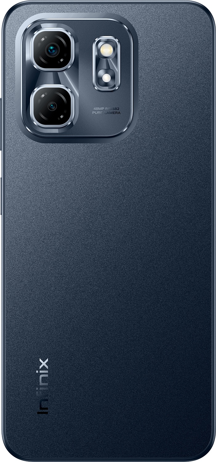 Смартфон Infinix Hot 50i X6531B 4/128GB Sleek Black | ARAGO