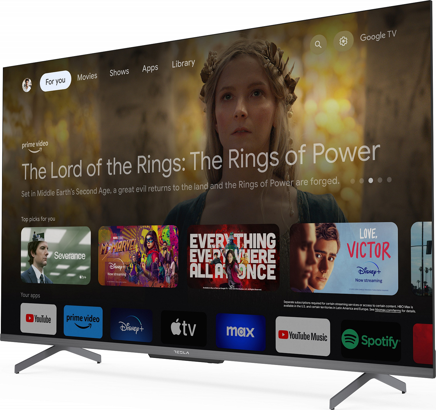 картинка Телевізор Tesla Q50S935GUS от магазина Компания+